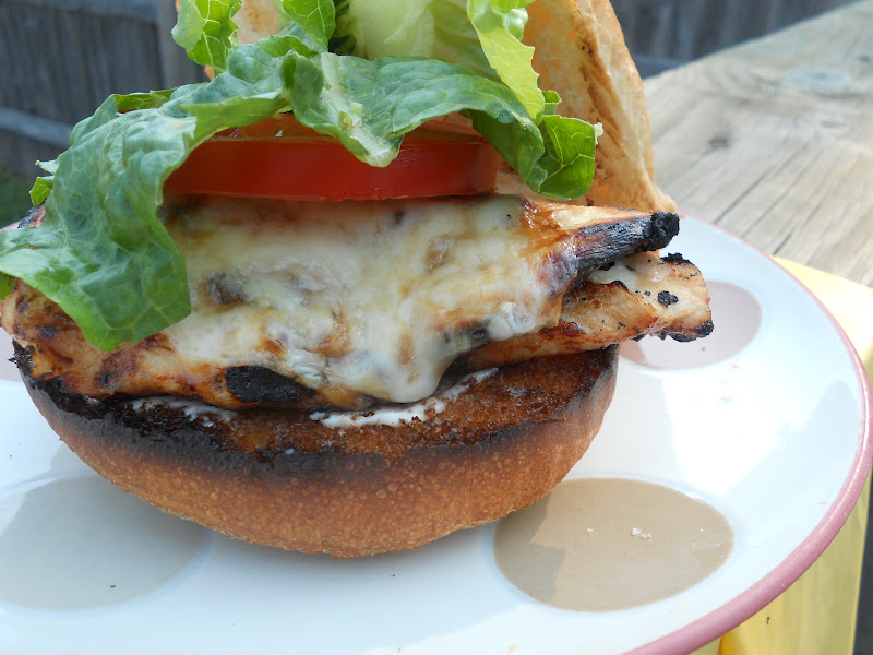 Ally's Sweet and Savory Eats Marinated & Grilled Italian Chicken Sandwich