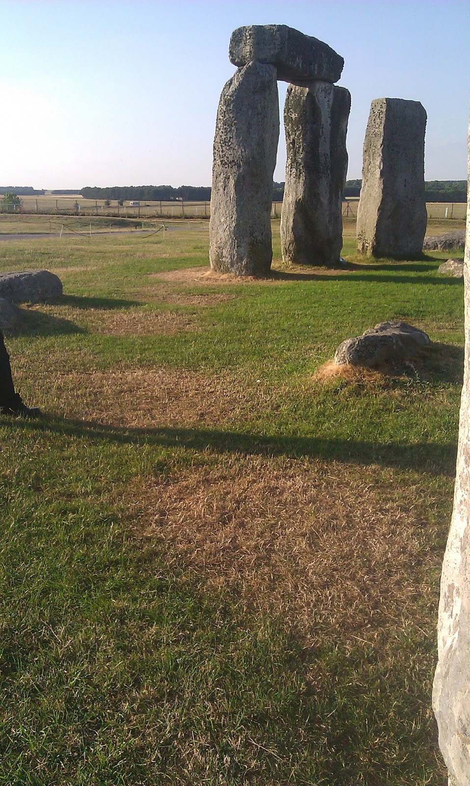 Parch marks at Stonehenge