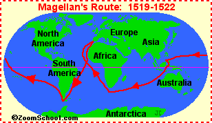 Mapa da viaxe