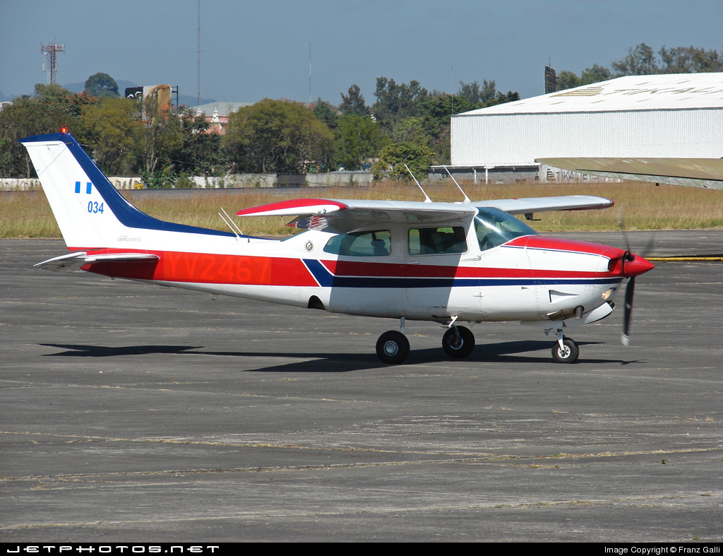 Fuerzas Armadas de Guatemala Cessna+T210L+Turbo+Centurion+II