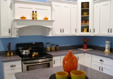 Home Decoration Ideas Kitchen Color Schemes With White Cabinets