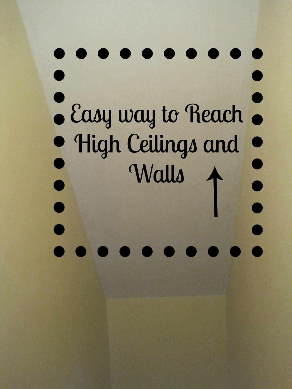 Decorated Chaos Tip For Sanding High Walls Or Ceilings