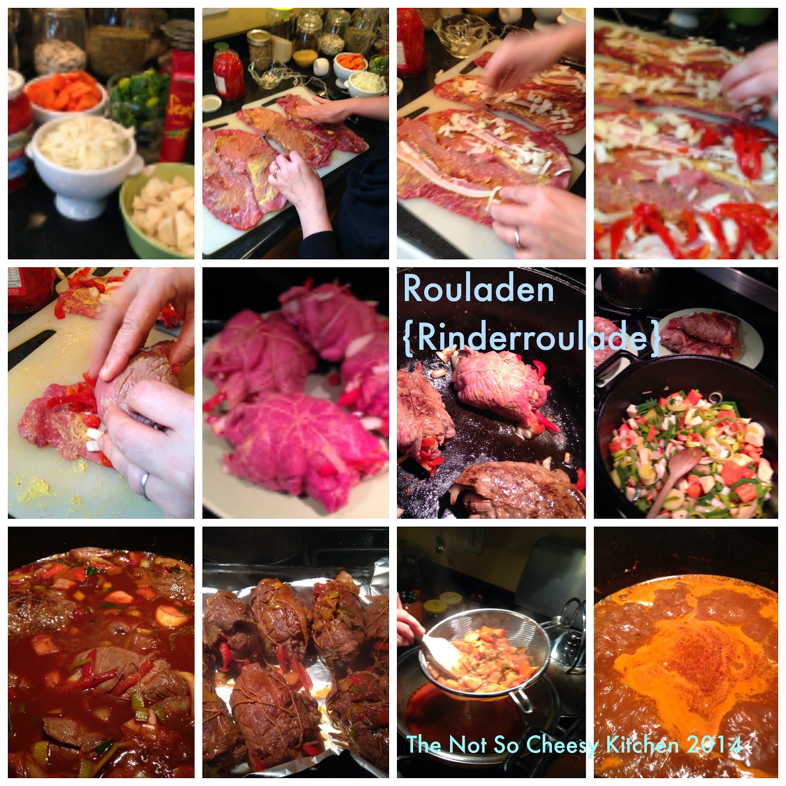 Rouladen {Rinderroulade} | The Not So Cheesy Kitchen 2014