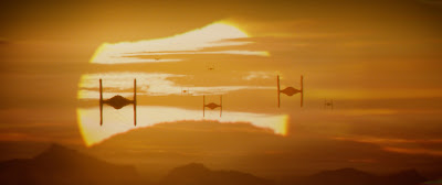 Star Wars The Force Awakens Tie Fighter Sunset