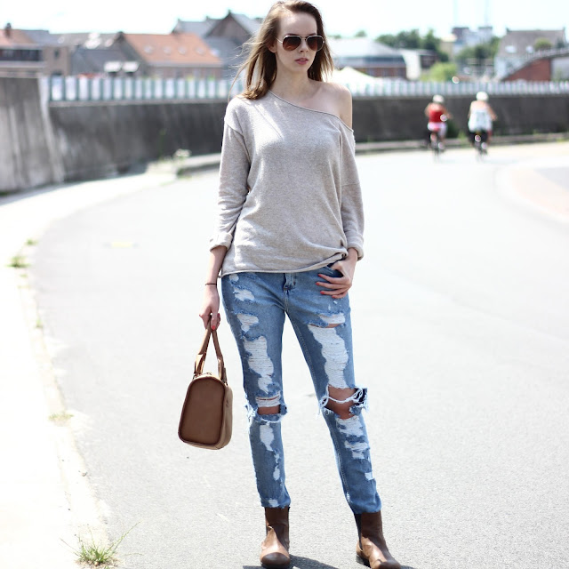 casual street style outfit