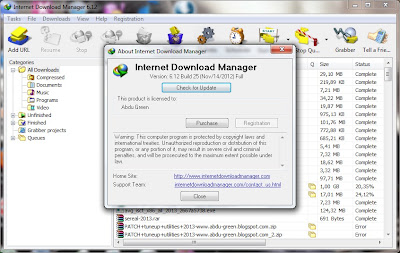 Download IDM 6.12 Build 25 Final + Patch Full Version