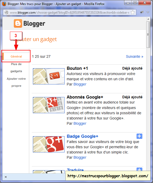 Mes Trucs Pour Blogger Inserer Un Gadget Html Javascript