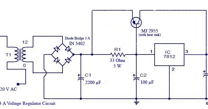 Skema Rangkaian Catu Daya Simetris Kumpulan Skema Rangkaian Elektronika
