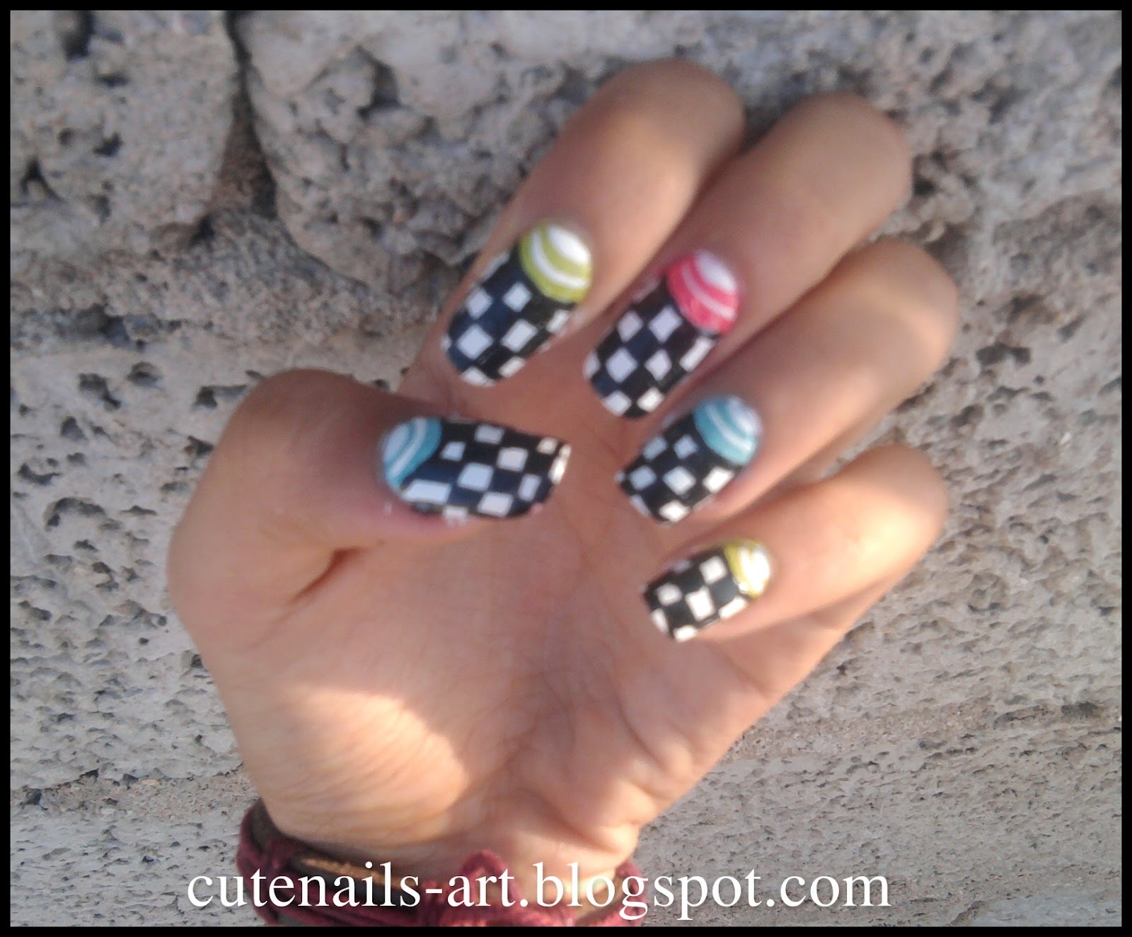 cutenailsart Nail Art inspired by celebritiesKaty Perry