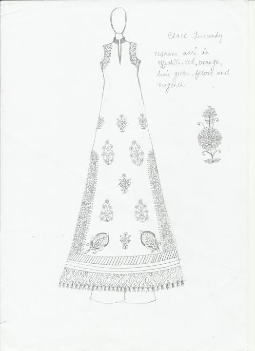 Salwar Sketches