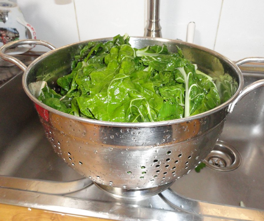 Blanching vegetables Down to Earth