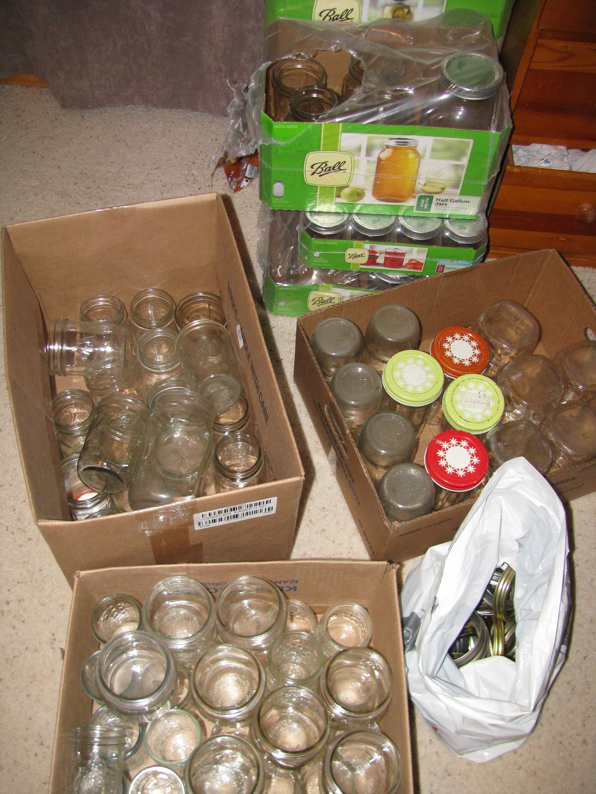 The Home Front Shopping for Used Canning Jars