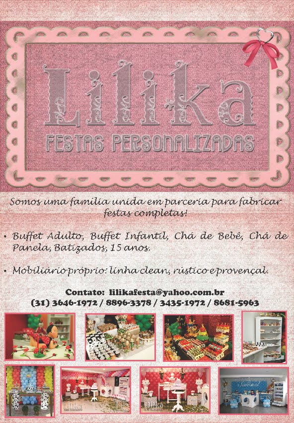 Lilika - Festas Personalizadas