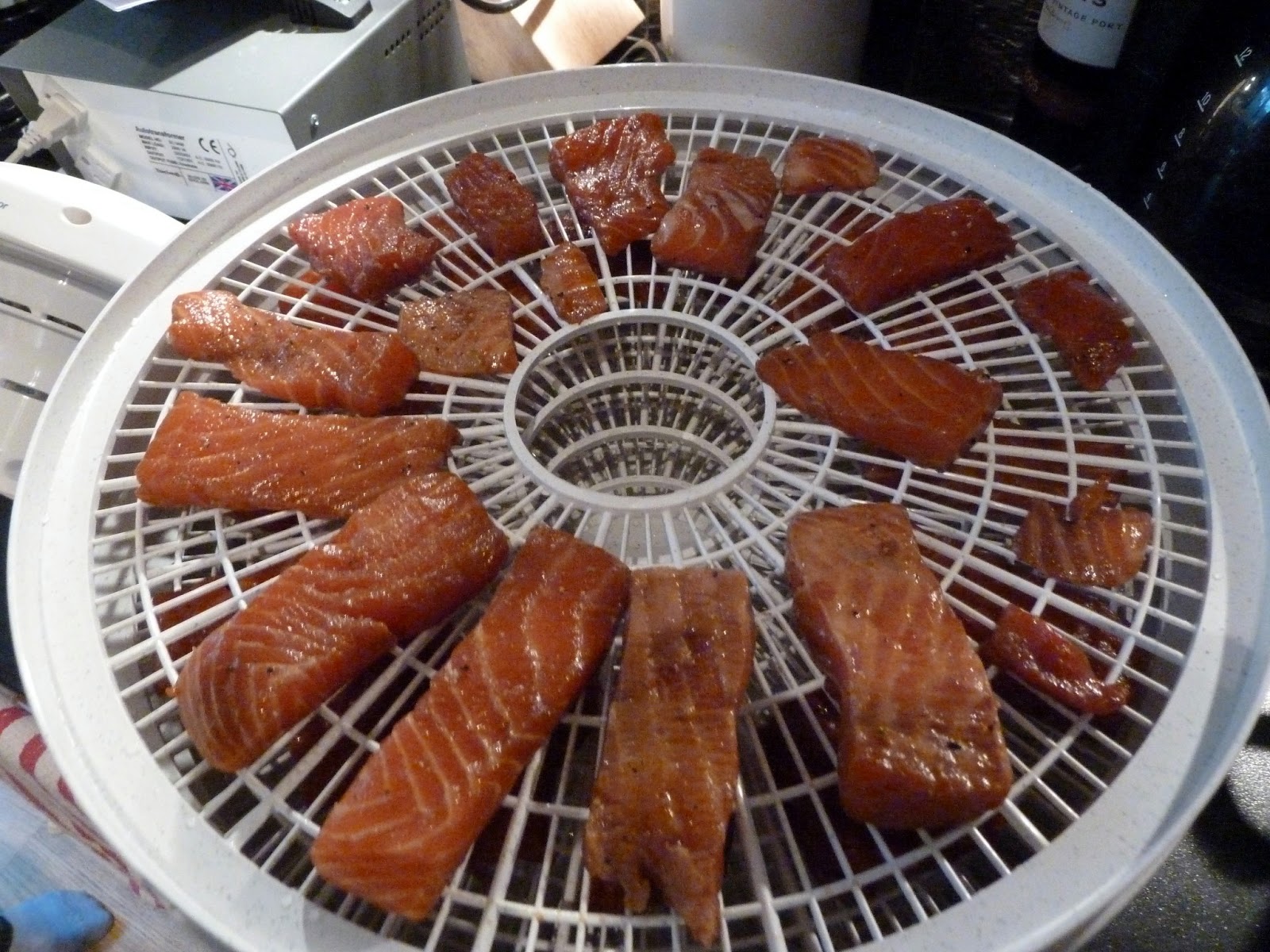 Calli's Crossing Homemade Salmon Jerky Take 1