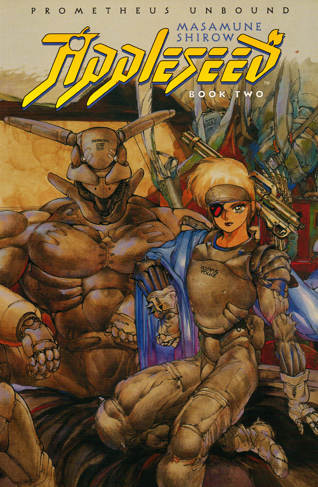 Appleseed painting by series creator Masamune Shirow Masamune shirow