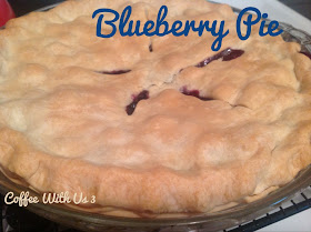 Blueberry Pie by Coffee With Us 3 #recipes #desserts