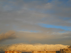 Cordillera al atardecer