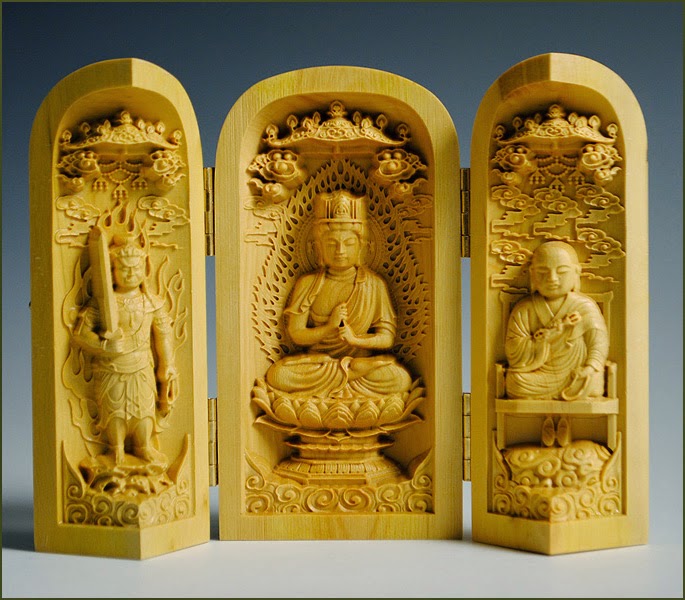 fudo myo triad deities introducing japanese source jp amazon