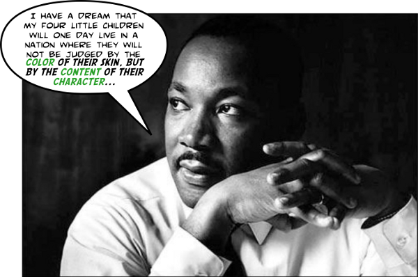in-nuce.com Martin Luther King alliteration