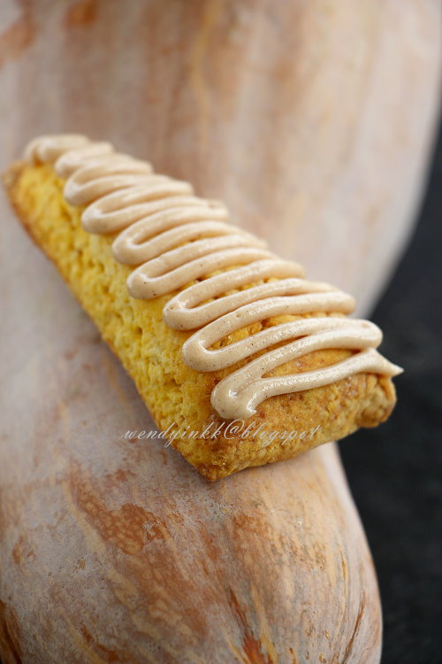 Table for 2.... or more Pumpkin Scones with Cinnamon Cream Cheese