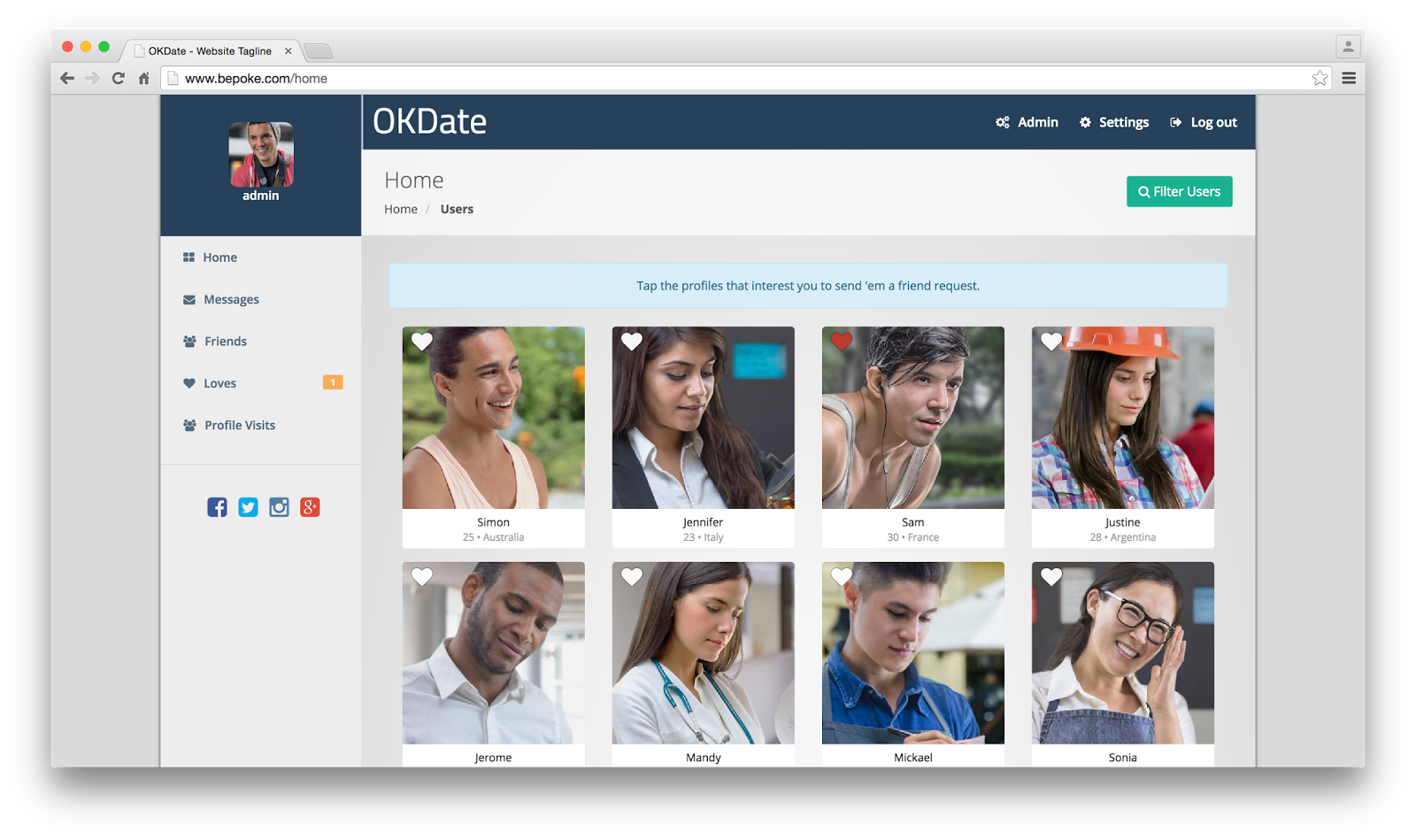 dating site nulled