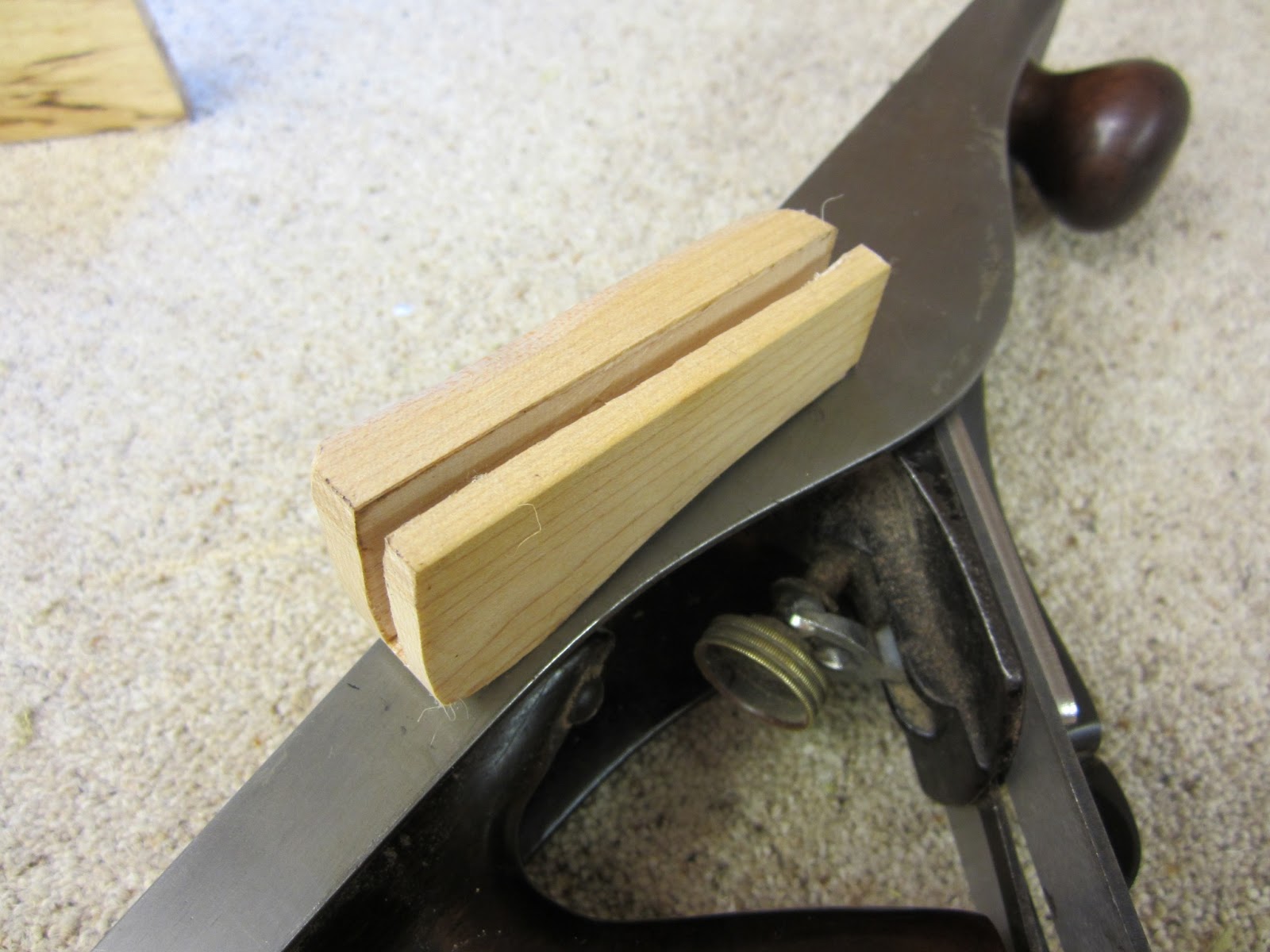 David Barron Furniture Useful Hand Plane Jigs.
