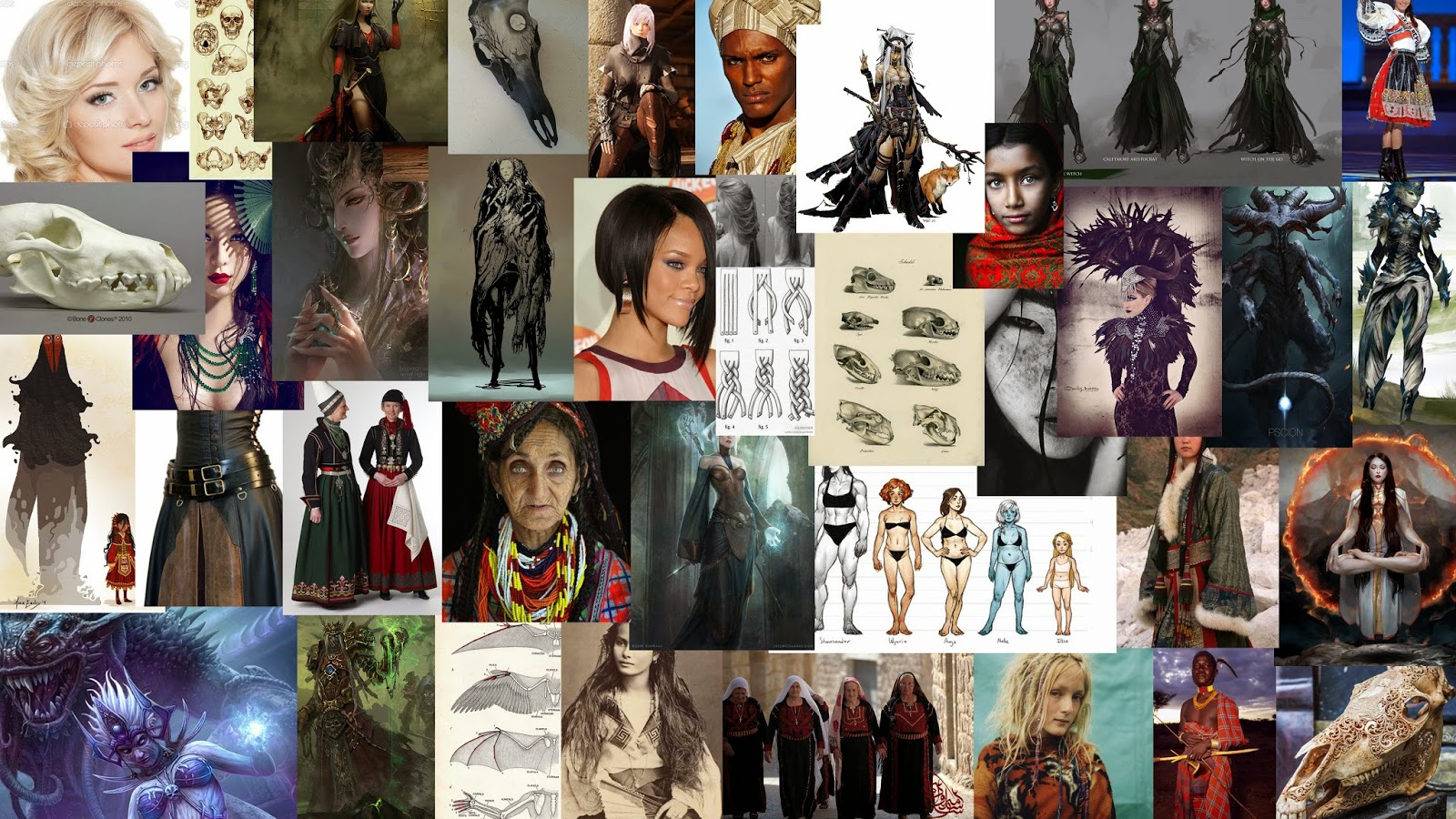 character mood board character mood board