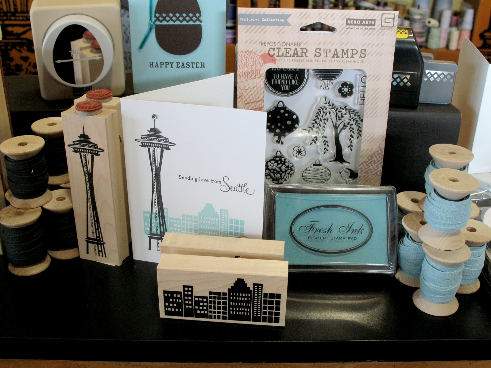 The Paper Boutique Trip to Seattle …Impress Rubber Stamps