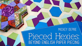 pieced hexies