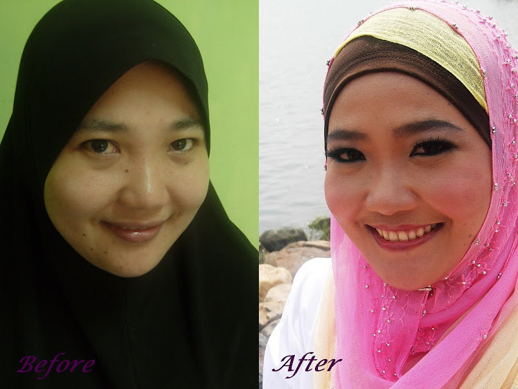 makeup for Pre-Wedding photoshoot... Akmal & Masriah @ Putrajaya
