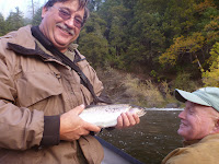 Salmon and Steelhead fishing on the Klamath River with Ironhead Guide Service