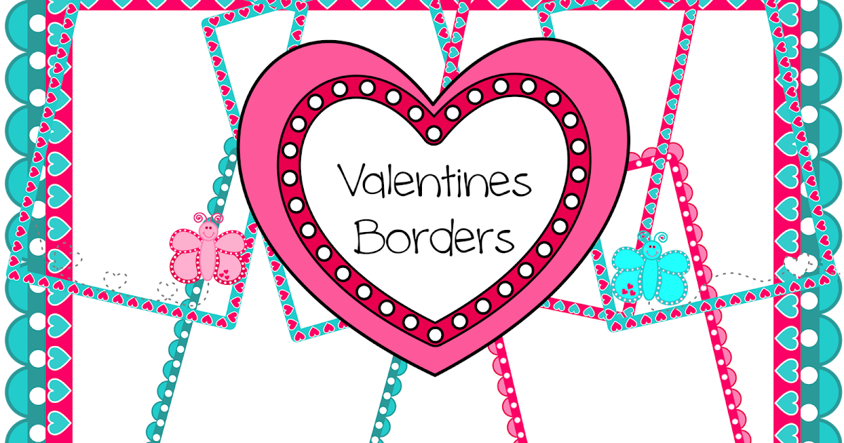 Amazon.com: whaline 68ft valentine's day bulletin board border 60pcs Classroom Treasures: Valentine's Borders