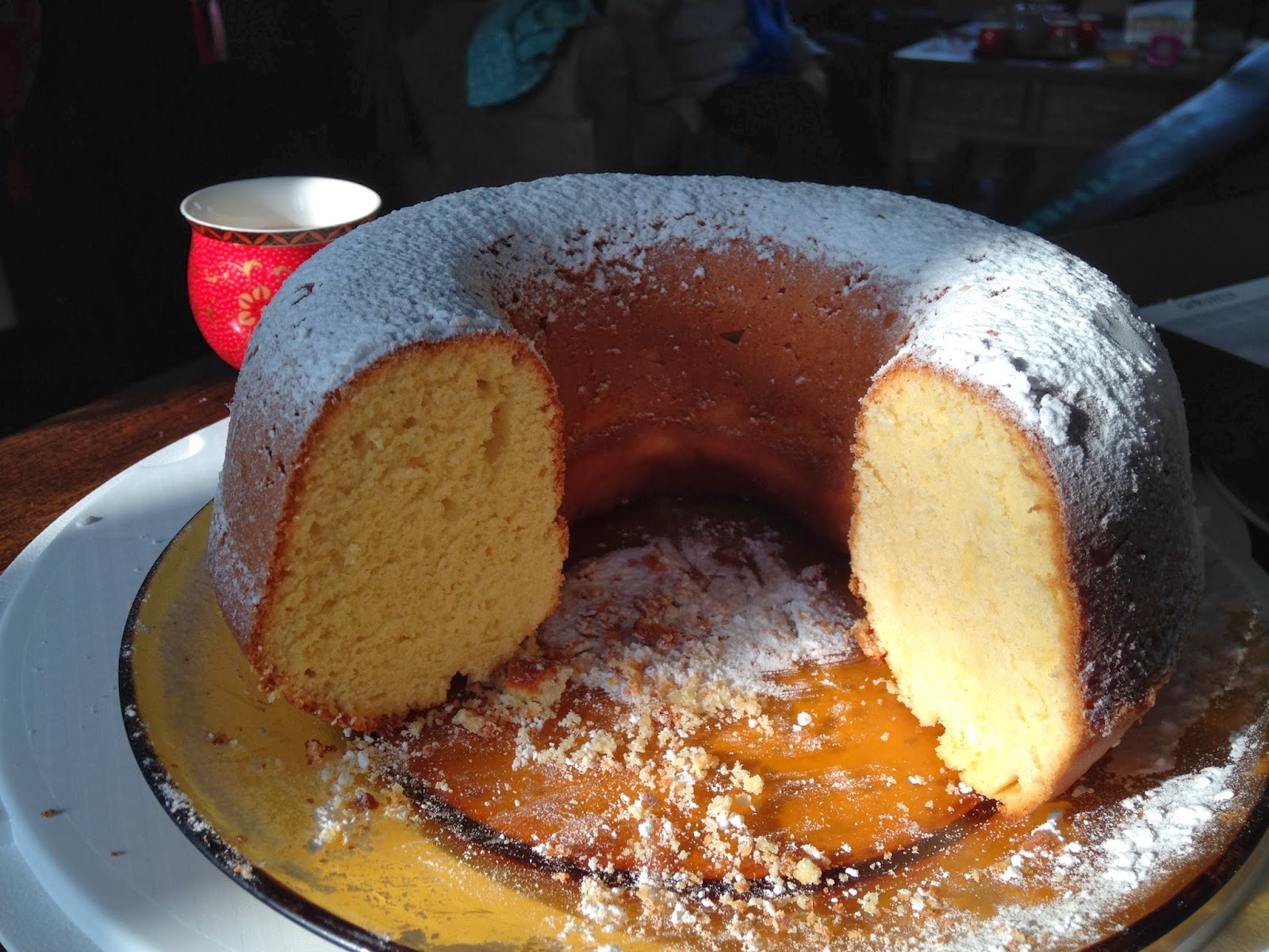 Happy Belly Whipped Cream Bundt Cake