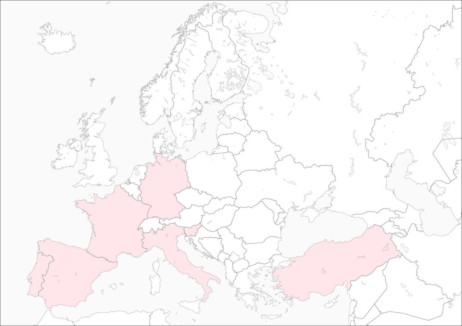 Mapa países