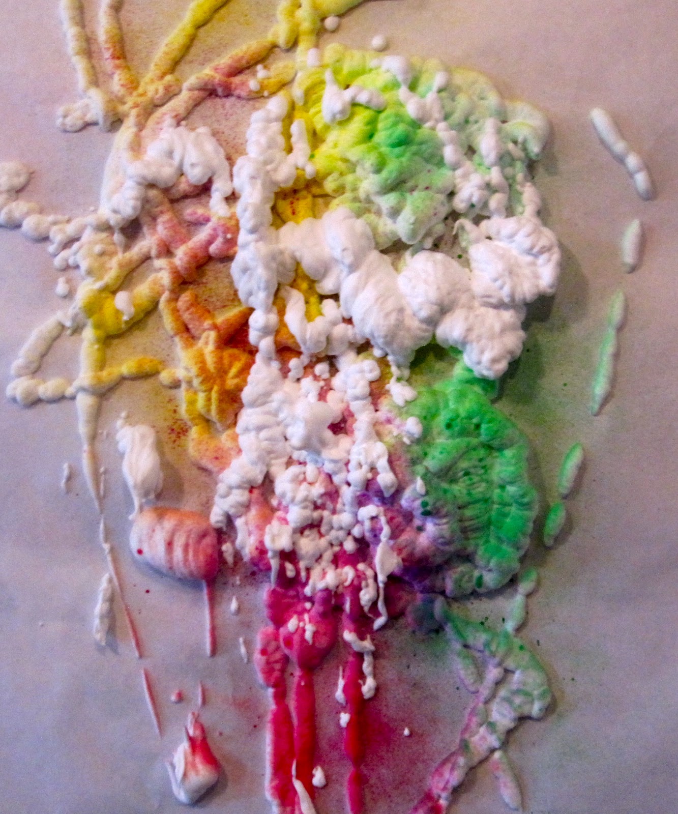 ART THERAPY REFLECTIONS Shaving Cream, Paint, and Happiness