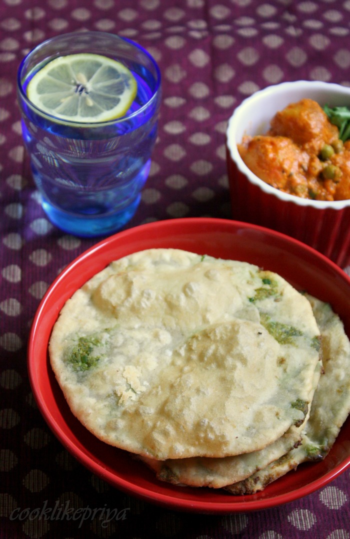 Cook like Priya Green Peas Kachori with Spicy Dum Aloo Indian