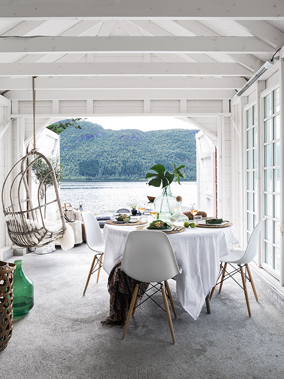 Boathouse in Norway. Image by Carina Olander