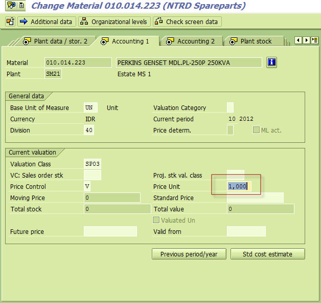 SAP Error Collection Error SAP M7302 Field overflow in routine WERT