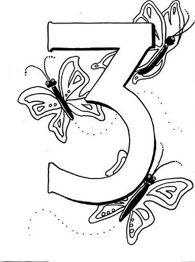 Sgblogosfera Maria Jose Argueso Bonitos Numeros Para Colorear