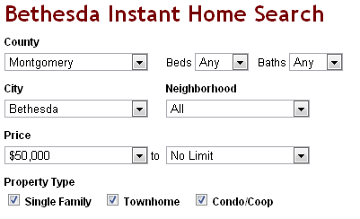 Jueves Bethesda Real Estate Homes For Sale