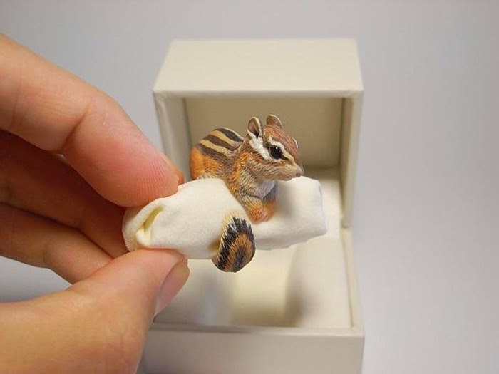 Finger Rings in the form of Animals | Jiro Miura Finger Rings in the form of Animals | Jiro Miura