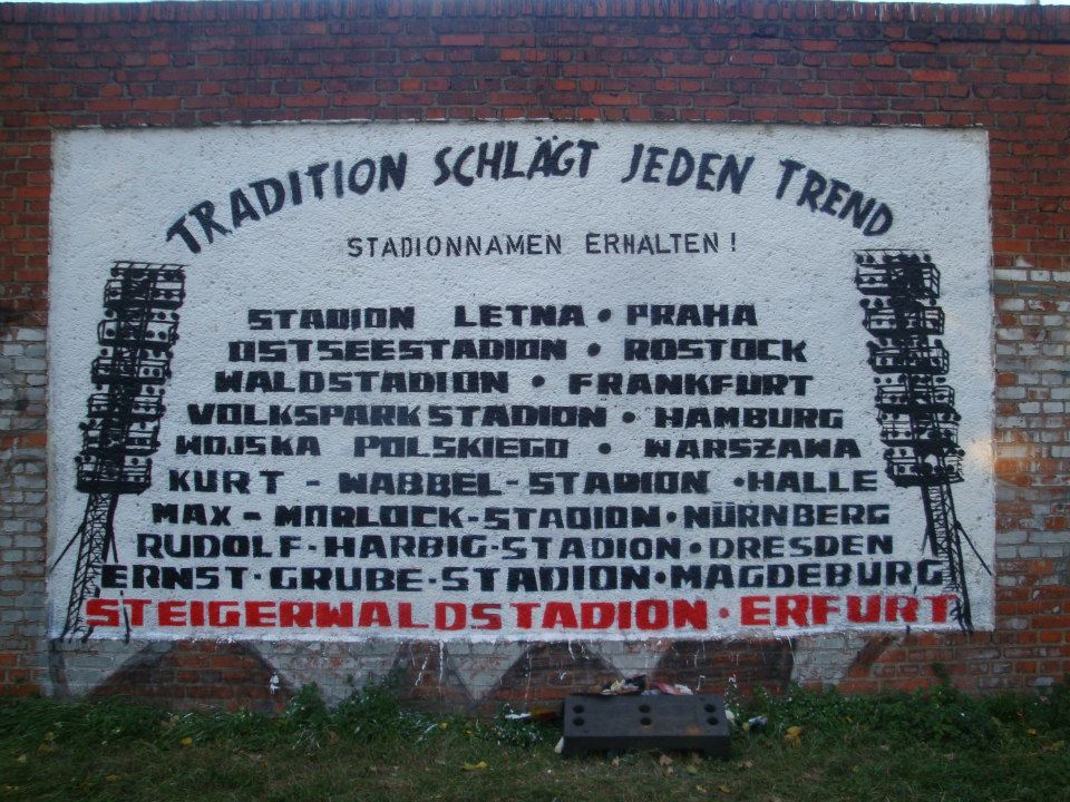 Streetart Of Fc Rwe Graffitis