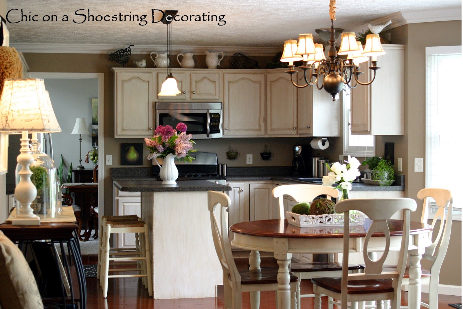 Chic on a Shoestring Decorating My Spring Kitchen