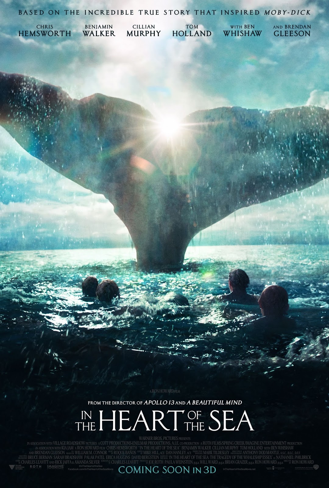 ตัวอย่างหนังใหม่ :  In the Heart of the Sea (หัวใจเพชฌฆาตวาฬมหาสมุทร) ตัวอย่างที่ 3 ซับไทย poster  