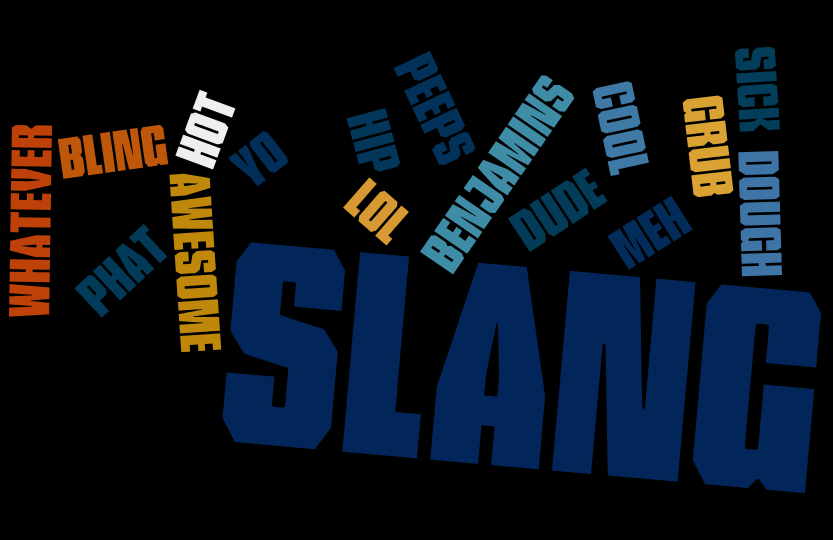 Slang in academic writing