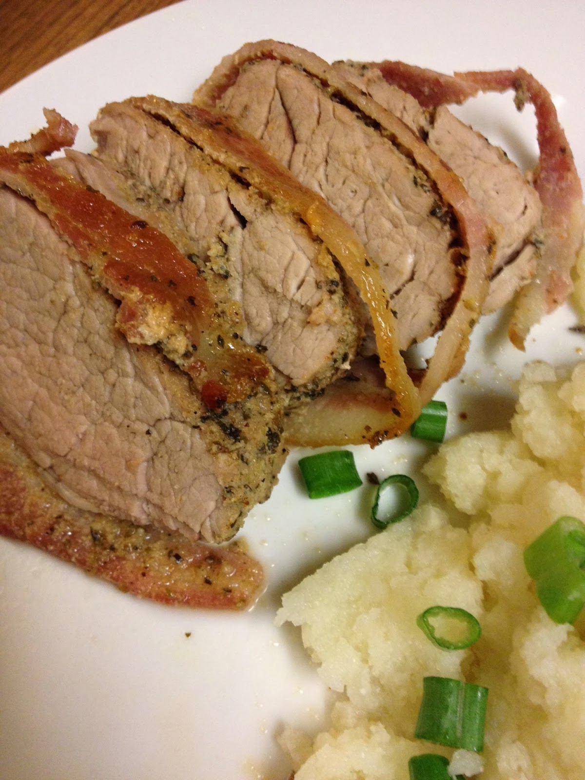 From Pasta to Paleo BaconWrapped Pork Tenderloin