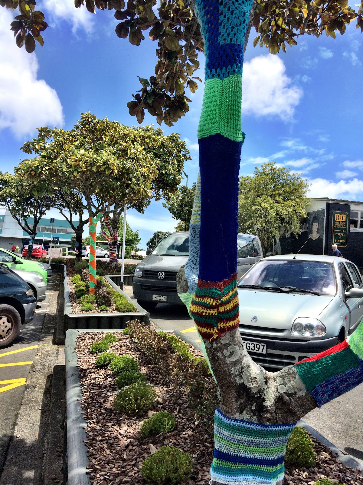 Alessandra Zecchini Yarn Bombs in Glen Eden