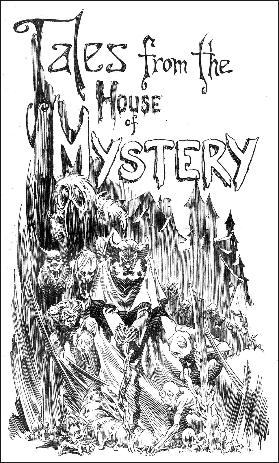 HORROR ILLUSTRATED BLACK AND WHITE HORROR PART 1