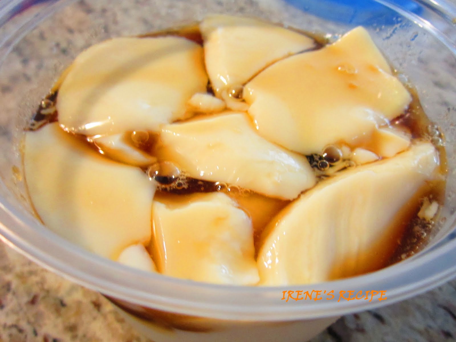 Irene's Recipe Super Easy Yummy Taho (soya pudding)
