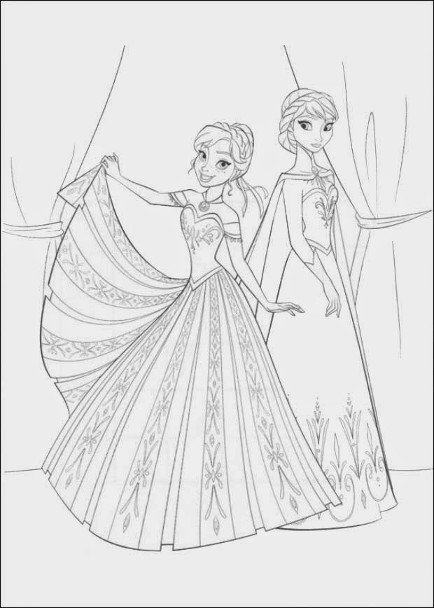 Get Planse De Colorat Cu Elsa Si Rapunzel Pics